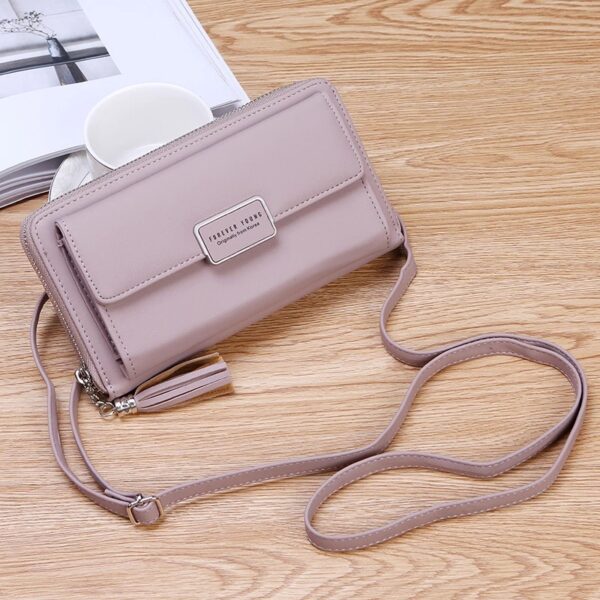 FEMALE DUAL CLUTCH HAND SHOULDER WALLET BAG - Image 2