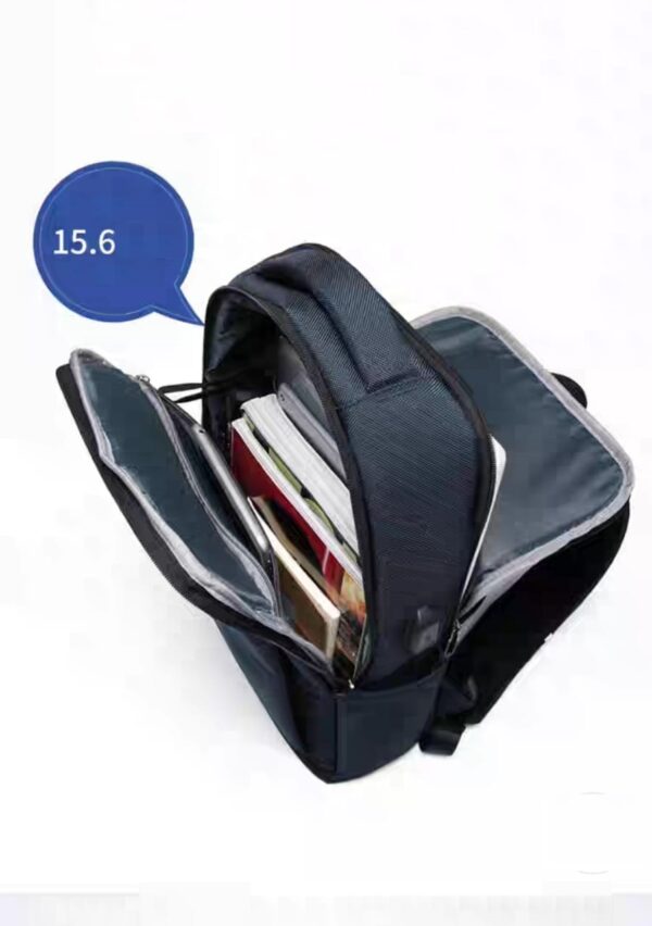 SINGLE ZIP FRONT SHADED LINE BAG FOR LAPTOPS BOOKS CLOTHS MEN WOEMNS - Image 2