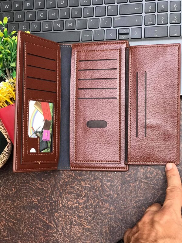 BMW LONG STYLISH SLIM WALLET - Image 3