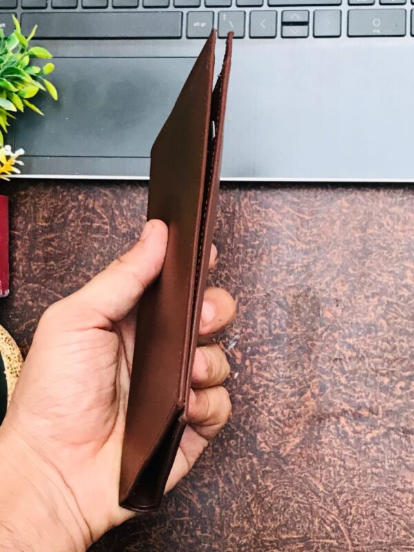 PURE COW LEATHER LONG SMART WALLET SLIM DESIGN - Image 4