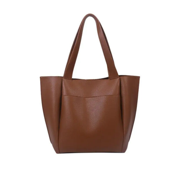 TOP SELLING FEMALE TOTE BAG GENUINE PU LEATHER - Image 3