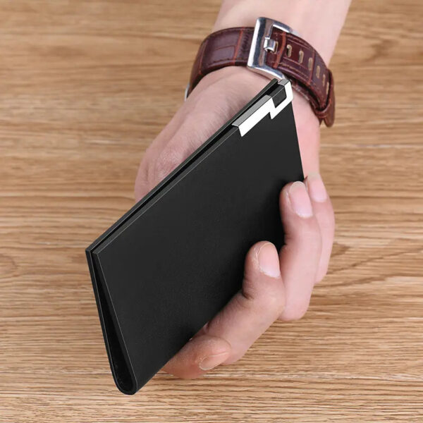 BUY 1 GET 1 FREE MINI SLIM STEEL BUCKLE POCKET WALLET