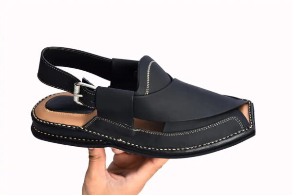 PESHAWAR ZALMI BLACK CHAPPAL