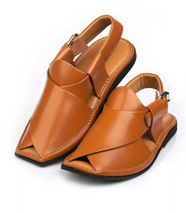 MUSTARD GRACE PESHAWARI CHAPPAL