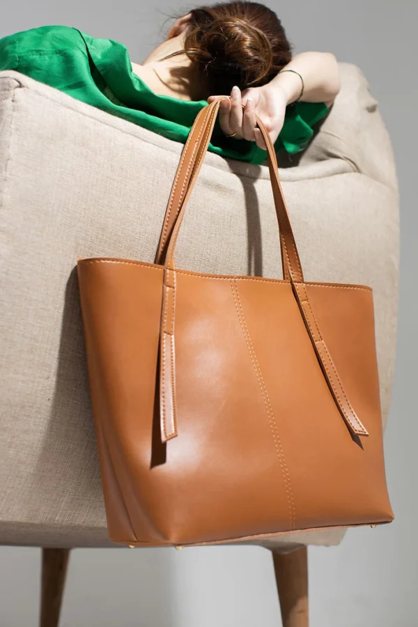 STRAPS SHAPE TOTE SMART WOMEN BAG - Image 9